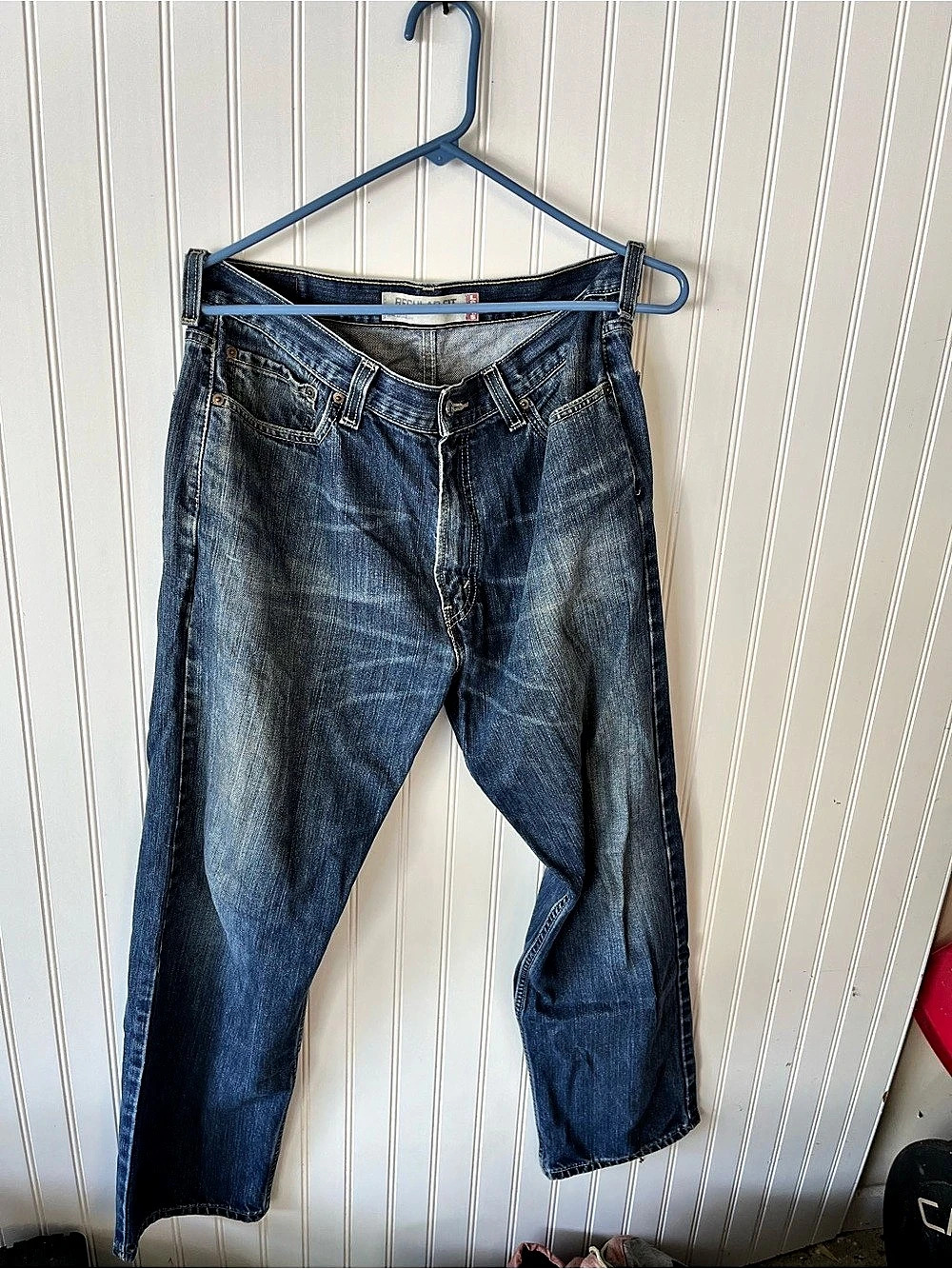 Levi's 505 Men's Regular Fit Jeans Waist 34 Blue